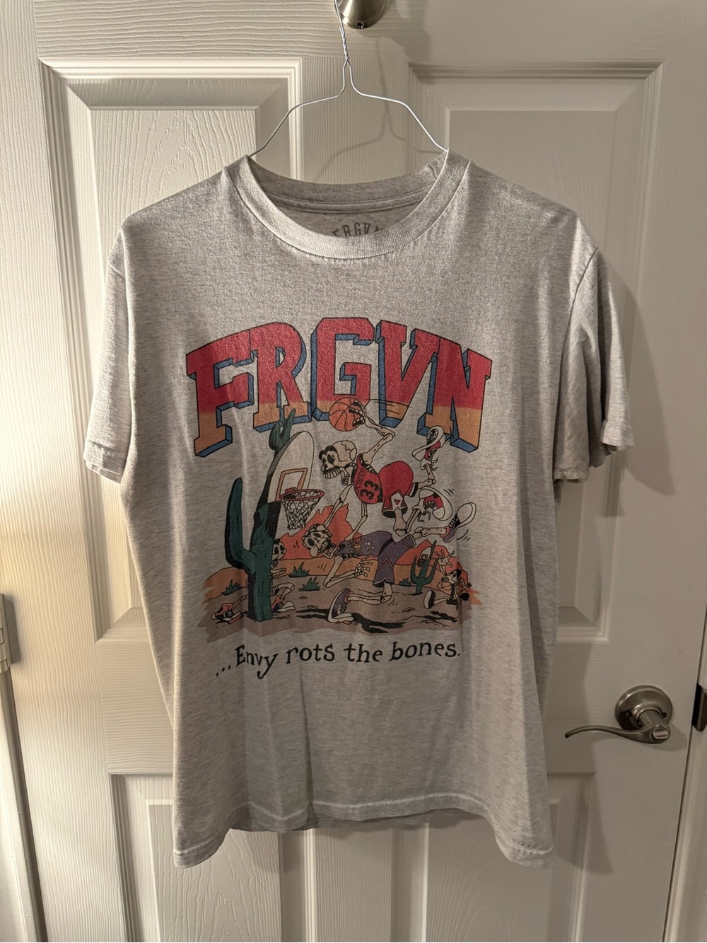 Grey Graphic Short Sleeve Tee